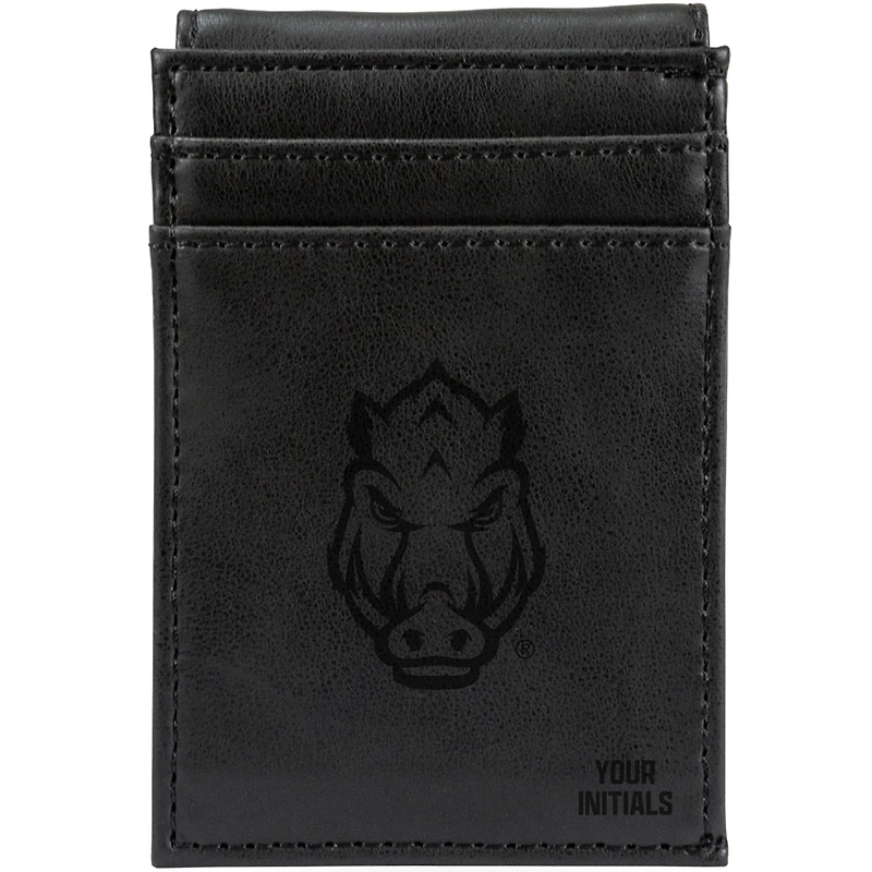 Arkansas Razorbacks Personalized Front Pocket Wallet