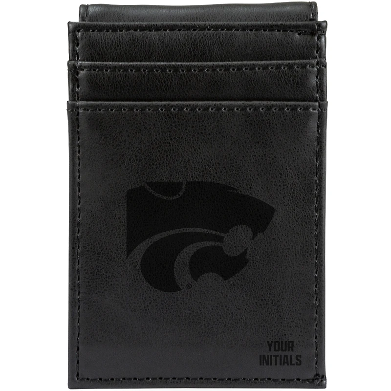Kansas State Wildcats Personalized Front Pocket Wallet