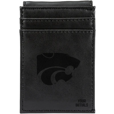 Kansas State Wildcats Personalized Front Pocket Wallet