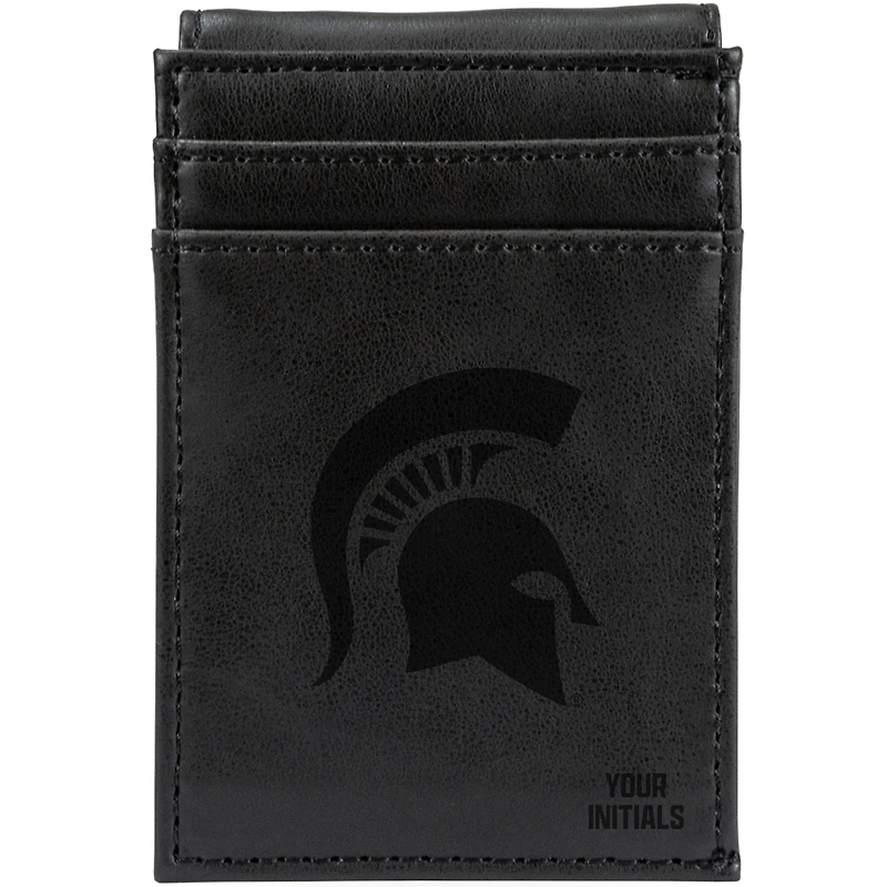Michigan State Spartans Personalized Front Pocket Wallet