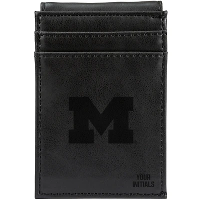 Michigan Wolverines Personalized Front Pocket Wallet