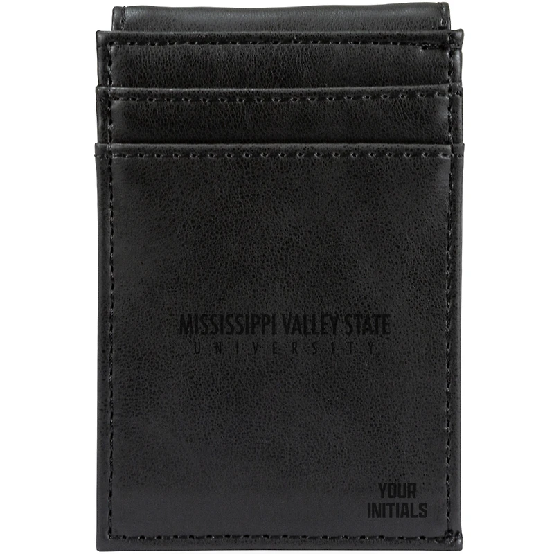 Mississippi Valley State University Delta Devils Personalized Front Pocket Wallet