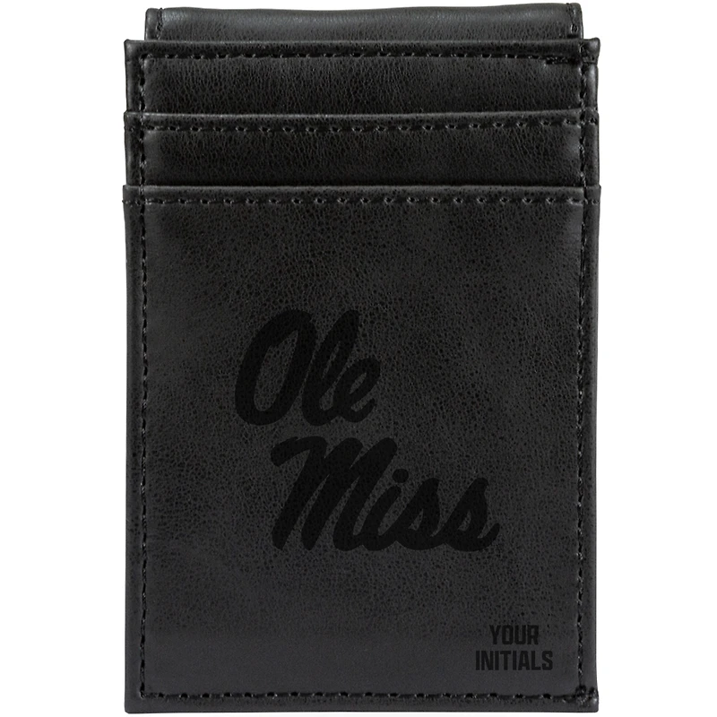 Ole Miss Rebels Personalized Front Pocket Wallet