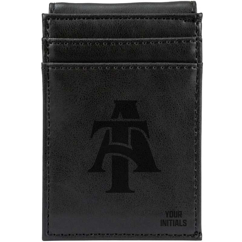 North Carolina A&T Aggies Personalized Front Pocket Wallet