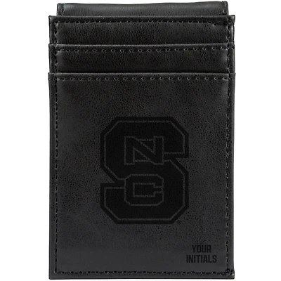 NC State Wolfpack Personalized Front Pocket Wallet