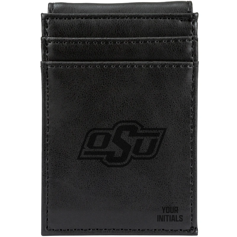 Oklahoma State Cowboys Personalized Front Pocket Wallet