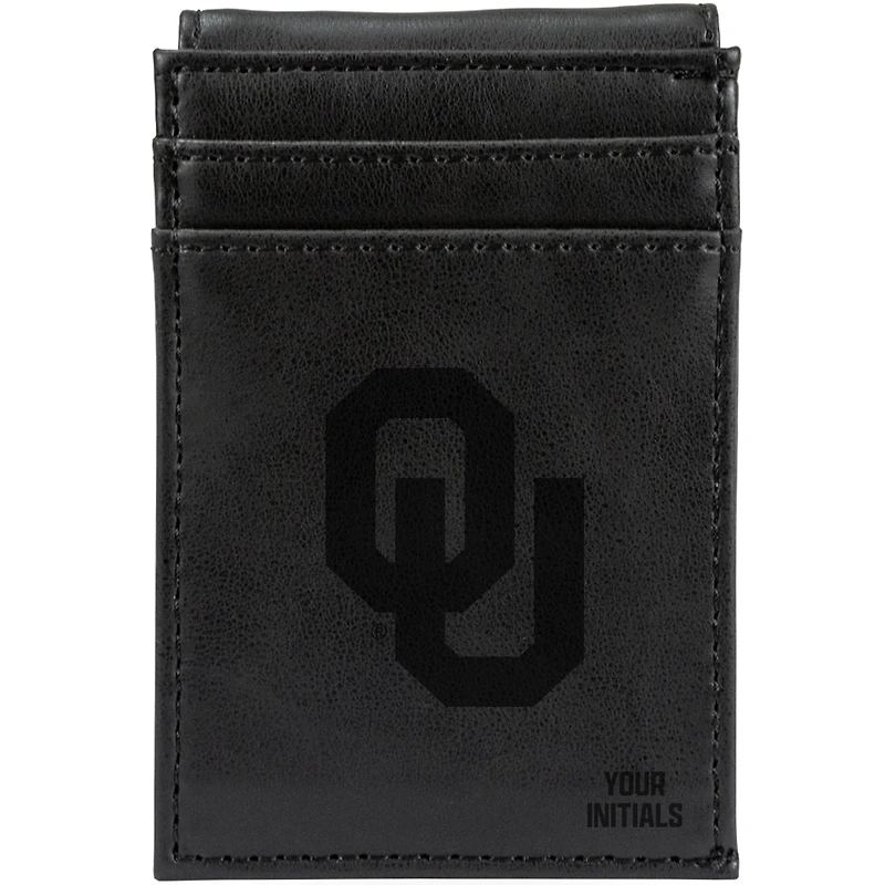 Oklahoma Sooners Personalized Front Pocket Wallet