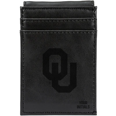Oklahoma Sooners Personalized Front Pocket Wallet