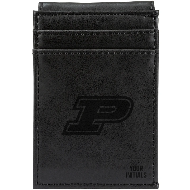 Purdue Boilermakers Personalized Front Pocket Wallet