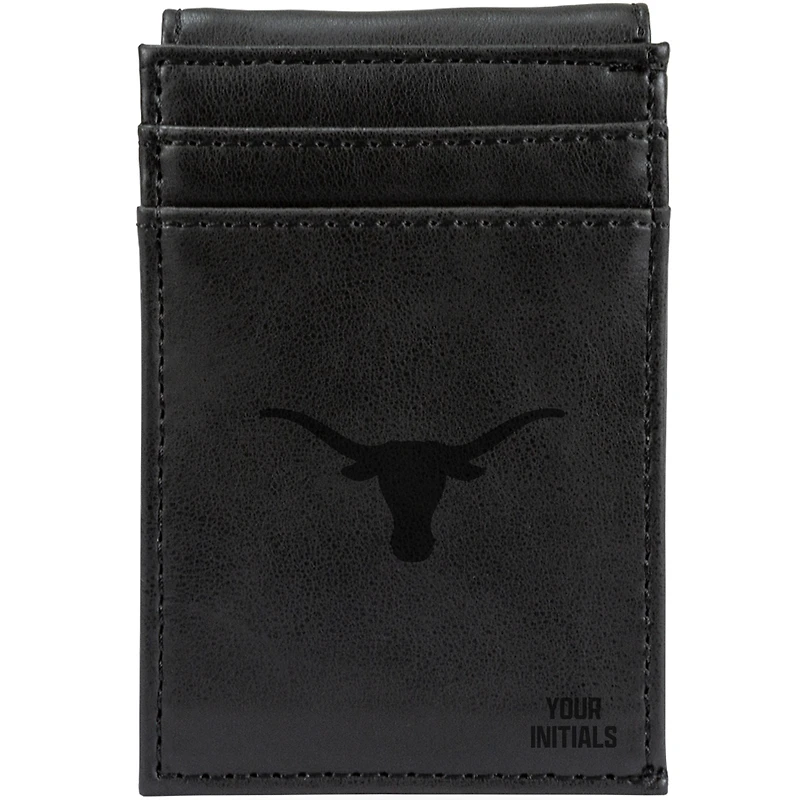 Texas Longhorns Personalized Front Pocket Wallet