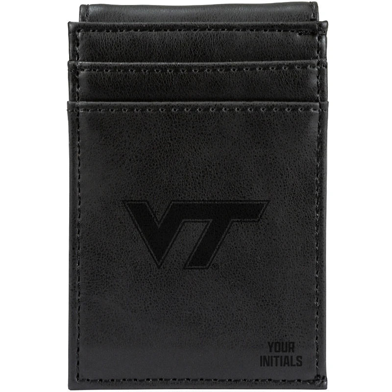 Virginia Tech Hokies Personalized Front Pocket Wallet