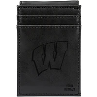 Wisconsin Badgers Personalized Front Pocket Wallet