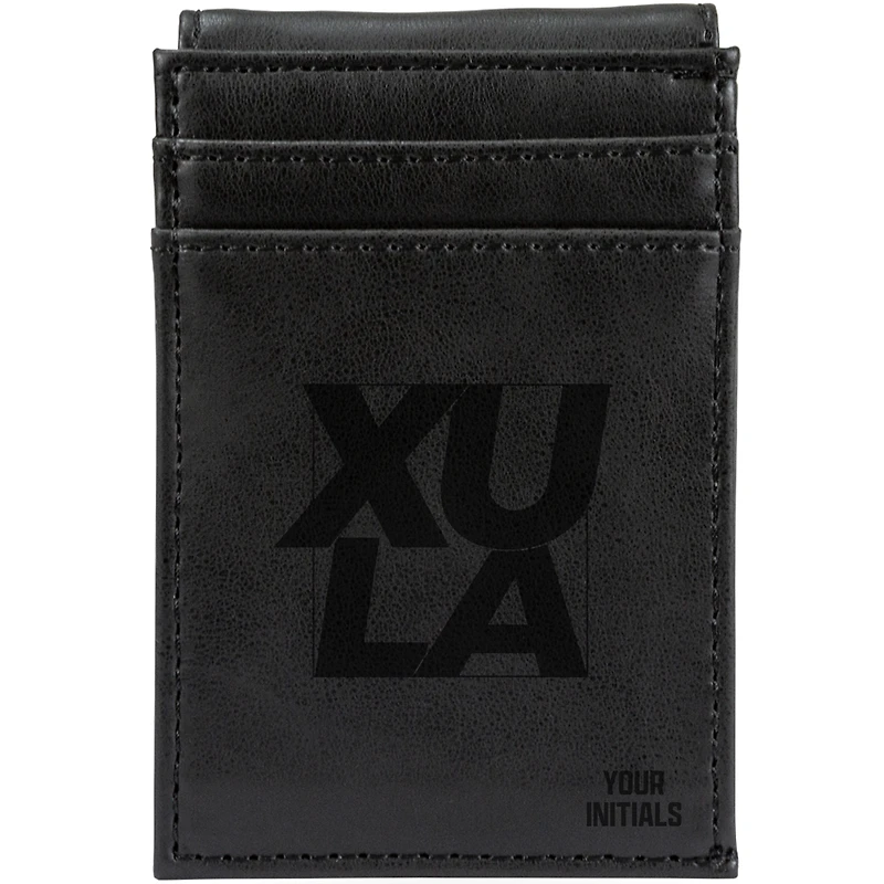 Xavier University of Louisiana Gold Rush Personalized Front Pocket Wallet