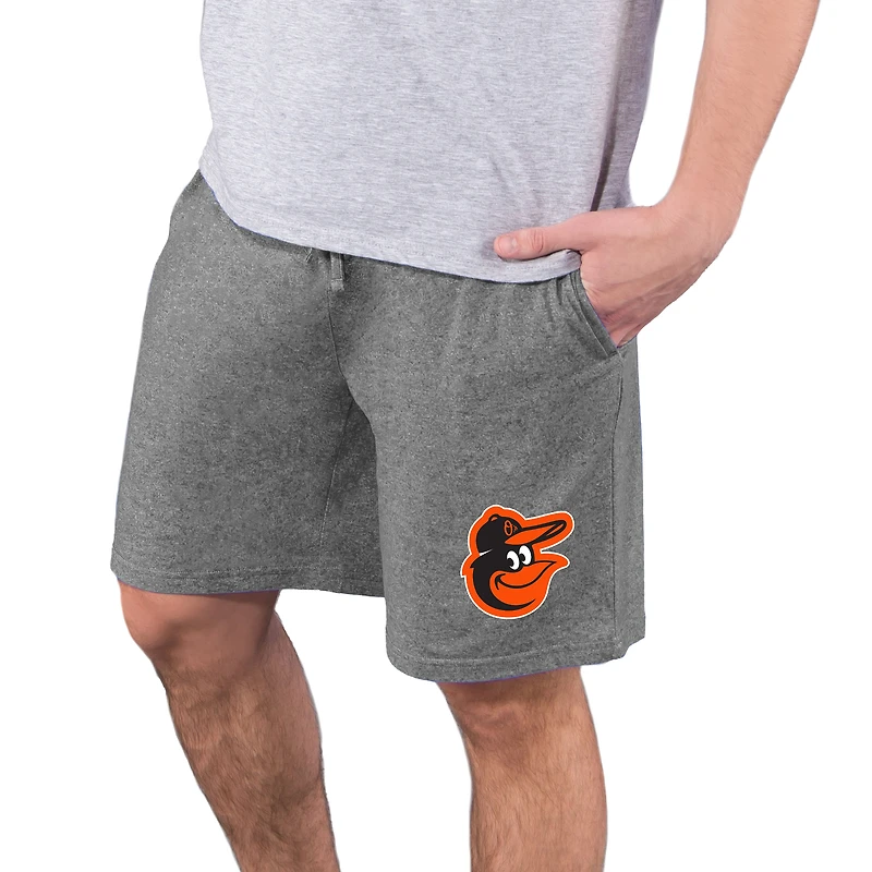 Men's Concepts Sport Charcoal Baltimore Orioles Quest Knit Jam Shorts