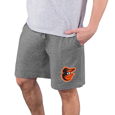 Men's Concepts Sport Charcoal Baltimore Orioles Quest Knit Jam Shorts