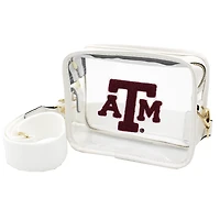 Texas A&M Aggies Clear Varsity Patch Camera Crossbody Bag