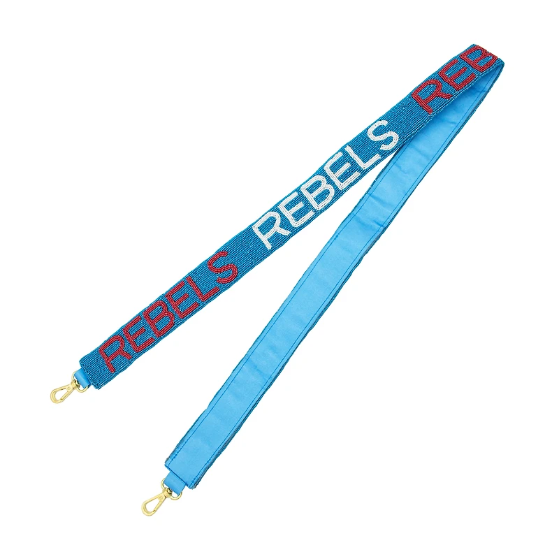 Ole Miss Rebels 45" Collegiate Beaded Strap