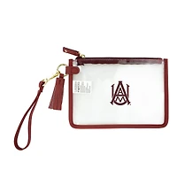 Alabama A&M Bulldogs Clear Wristlet