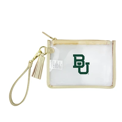 Baylor Bears Clear Wristlet