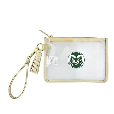 Colorado State Rams Clear Wristlet