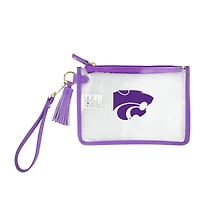 Kansas State Wildcats Clear Wristlet