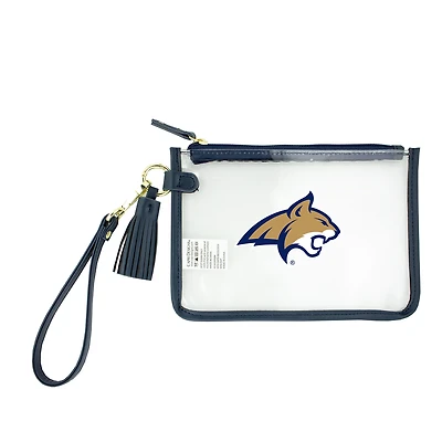 Montana State Bobcats Clear Wristlet
