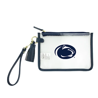 Penn State Nittany Lions Clear Wristlet