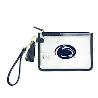 Penn State Nittany Lions Clear Wristlet