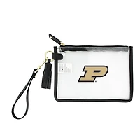 Purdue Boilermakers Clear Wristlet