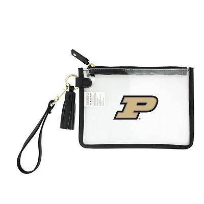 Purdue Boilermakers Clear Wristlet
