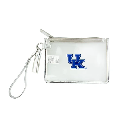Kentucky Wildcats Clear Wristlet