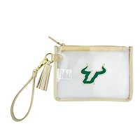 South Florida Bulls Clear Wristlet