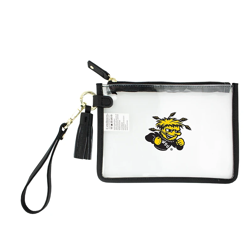 Wichita State Shockers Clear Wristlet