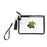 Wichita State Shockers Clear Wristlet