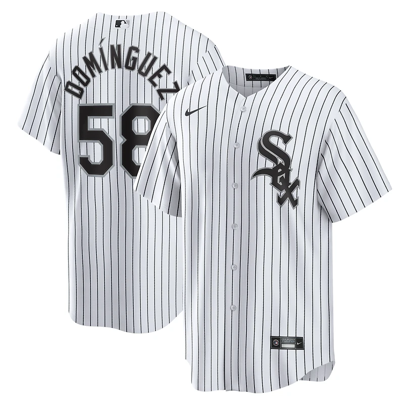 Men's Nike Seranthony Domínguez White Chicago White Sox Home Replica Jersey