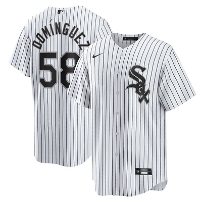 Men's Nike Seranthony Domínguez White Chicago White Sox Home Replica Jersey