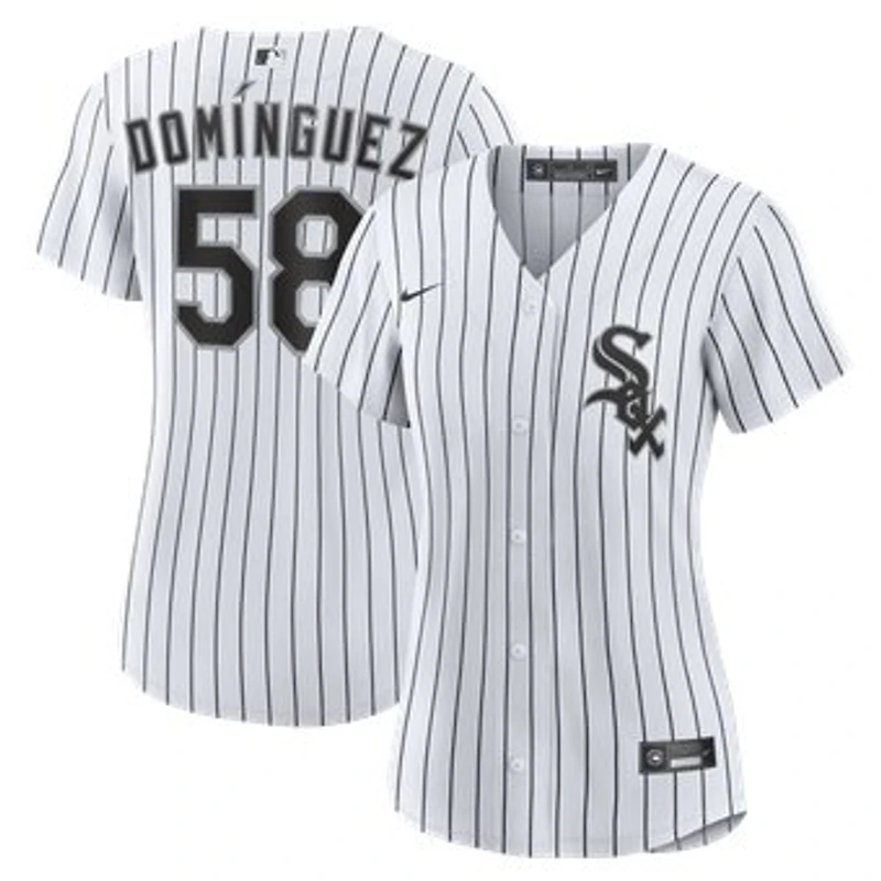 Women's Nike Seranthony Domínguez White Chicago White Sox Home Replica Jersey