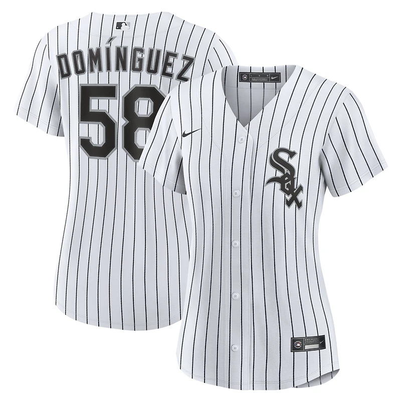 Women's Nike Seranthony Domínguez White Chicago White Sox Home Replica Jersey