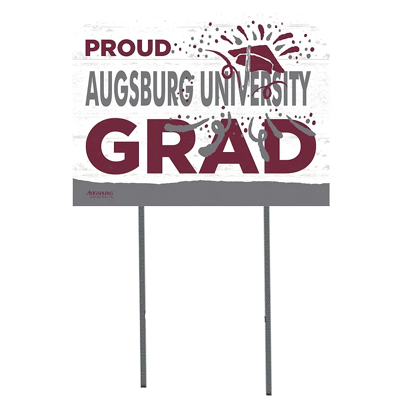 Augsburg Auggies 18" x 24" Proud Graduate Yard Sign