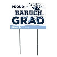 CUNY Baruch College 18" x 24" Proud Graduate Yard Sign