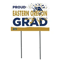 Eastern Oregon Mountaineers 18" x 24" Proud Graduate Yard Sign