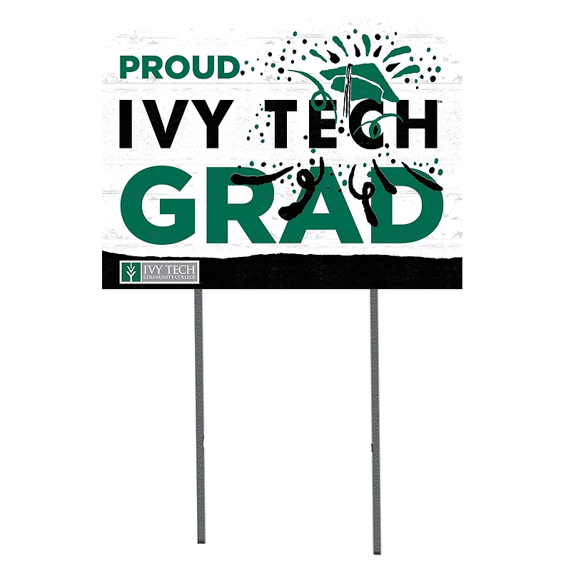 Ivy Tech Community College 18" x 24" Proud Graduate Yard Sign