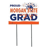 Morgan State Bears 18" x 24" Proud Graduate Yard Sign