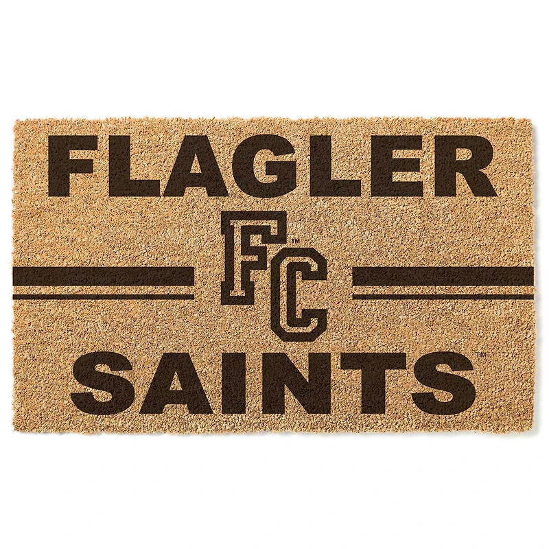 Flagler Saints 18" x 30" Team Logo Doormat