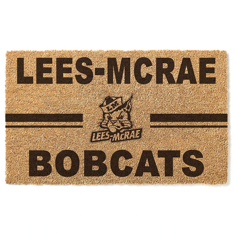 Lees-McRae Bobcats 18" x 30" Team Logo Doormat