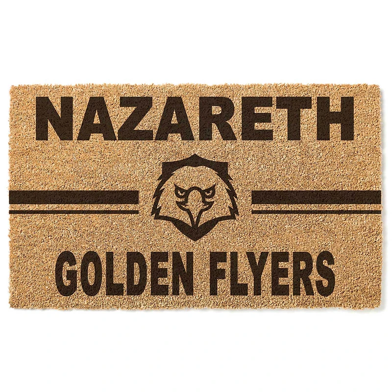 Nazareth University Golden Flyers 18" x 30" Team Logo Doormat