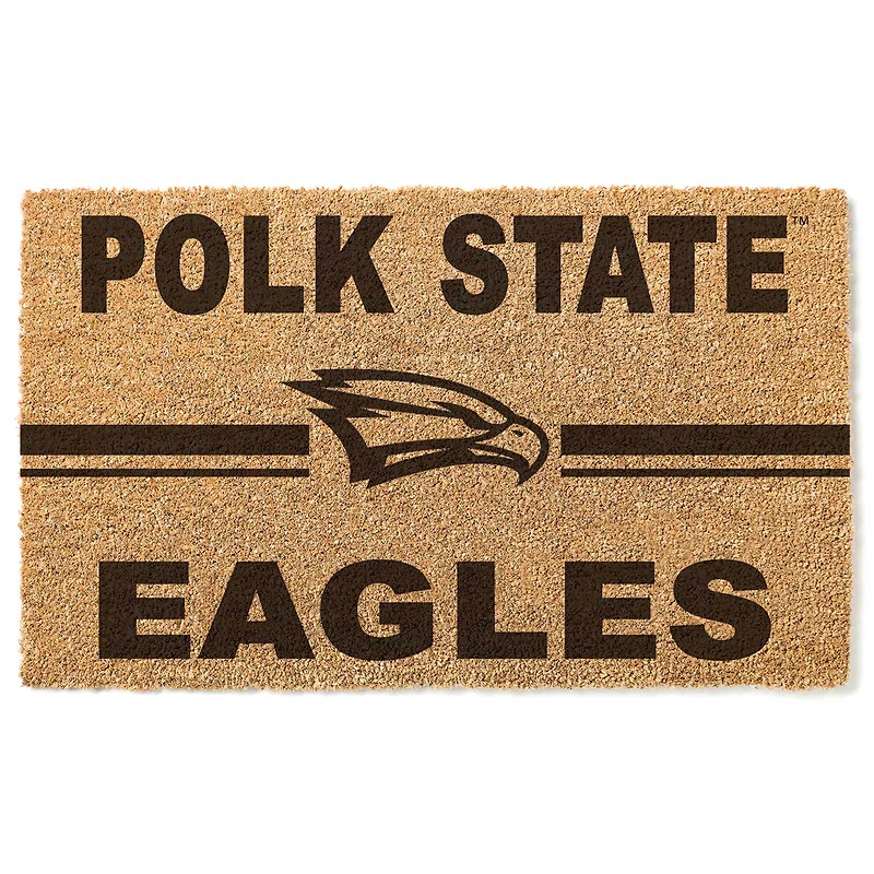 Polk State College Eagles 18" x 30" Team Logo Doormat