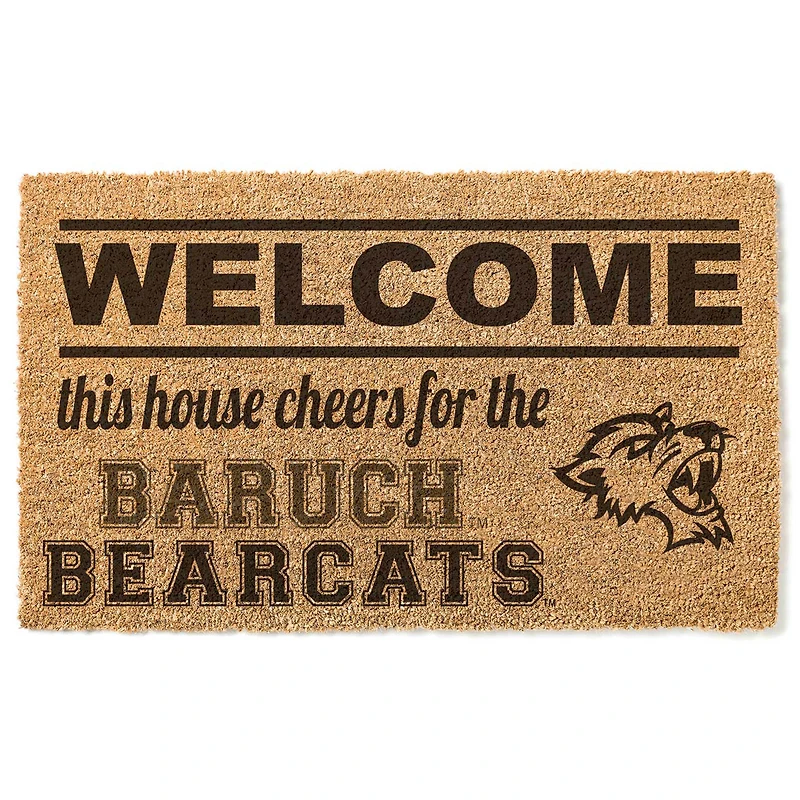CUNY Baruch College 18" x 30" Welcome Doormat
