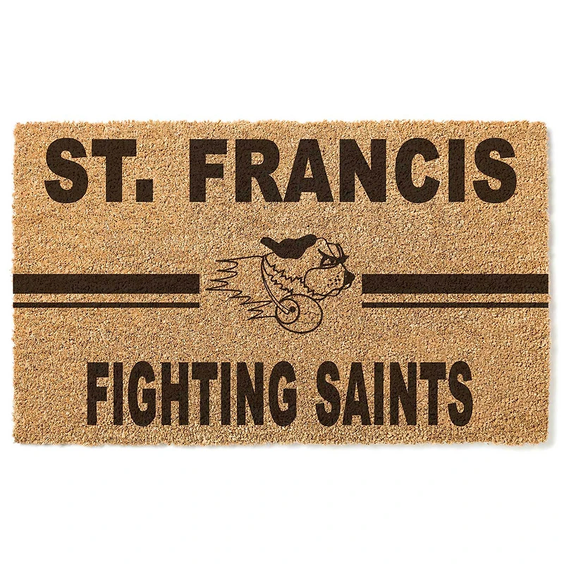 St. Francis Fighting Saints 18" x 30" Team Logo Doormat