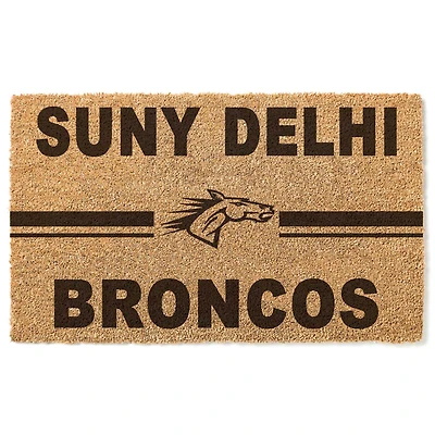 SUNY Delhi Broncos 18" x 30" Team Logo Doormat
